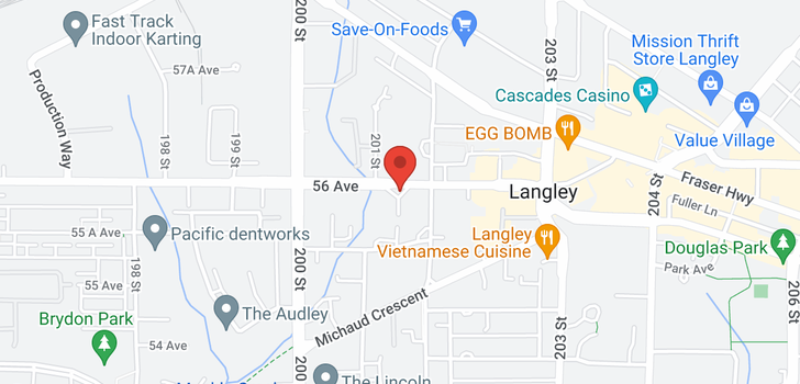 map of 306 20120 56 AVENUE
